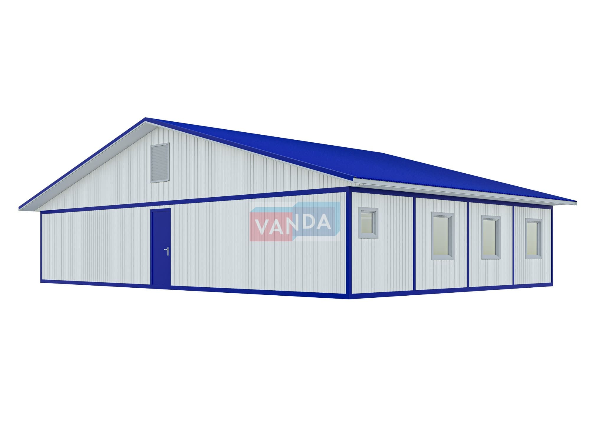 Проект вахтового посёлка 14.0х9.6